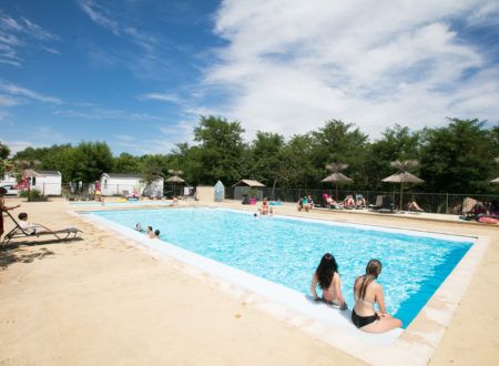 The campsite swimming pool